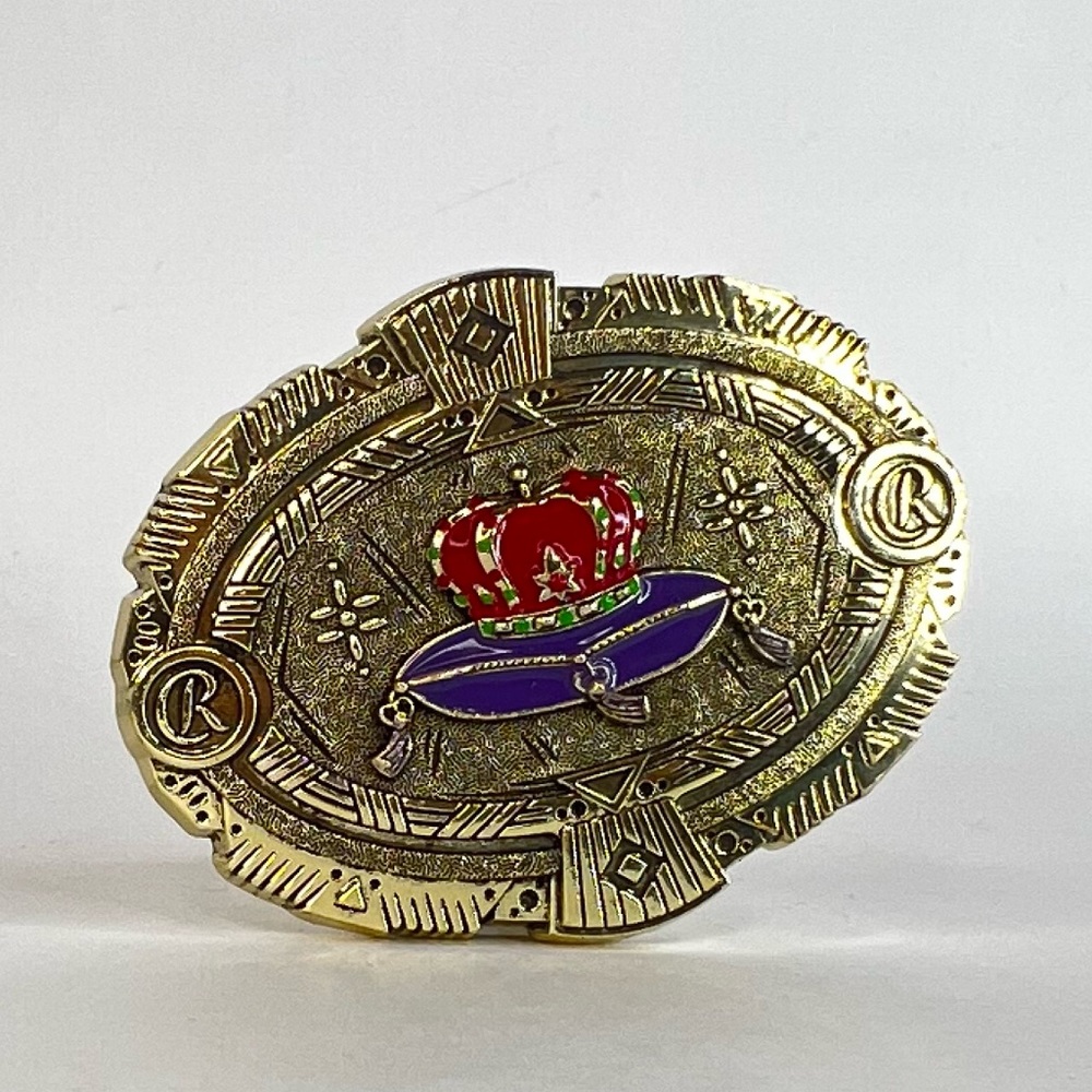 Crown Royal gold belt buckle